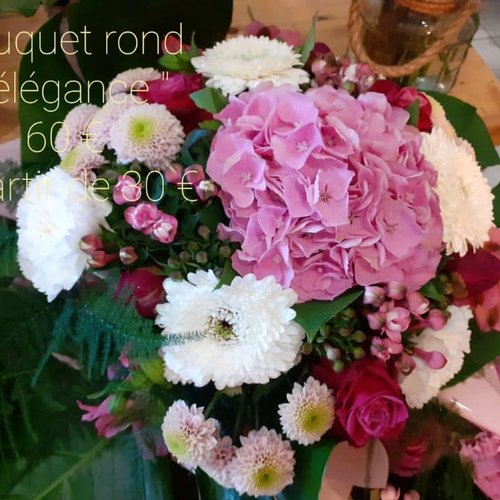 Bouquet rond %22élégance%22