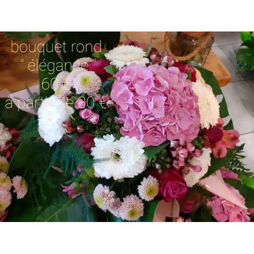 Bouquet rond %22élégance%22